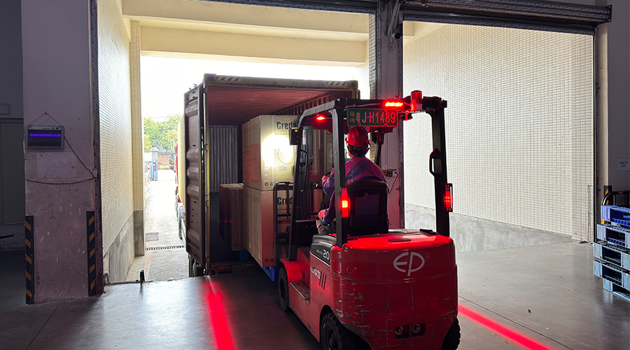 衣物烘干機出貨英國，開啟合作新篇