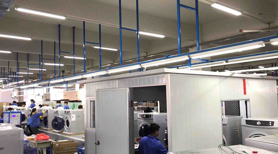 金環(huán)電器如何保證客戶收到的滾筒干衣機(jī)運(yùn)行時無異響？