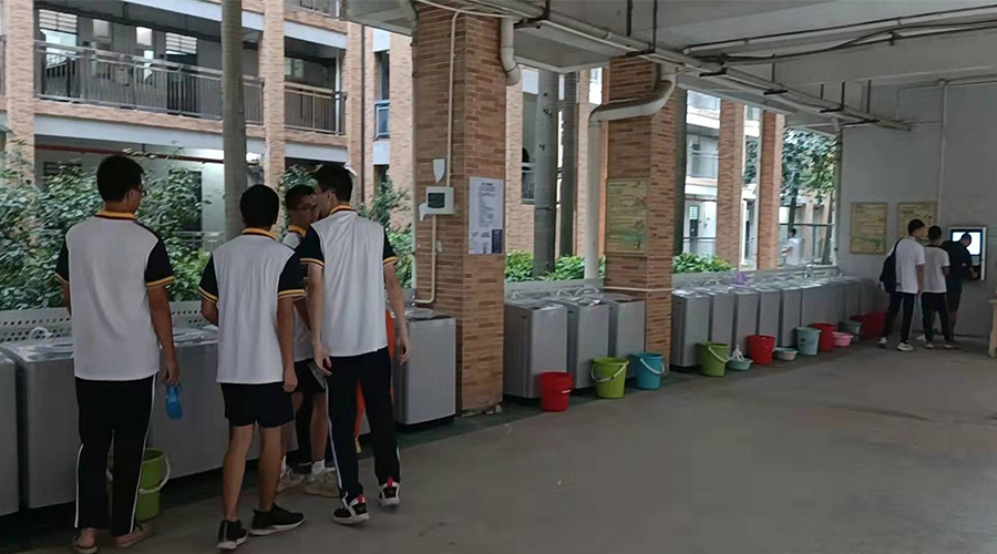 好評(píng)續(xù)單！江門(mén)一中學(xué)校持續(xù)追加共享洗衣機(jī)！