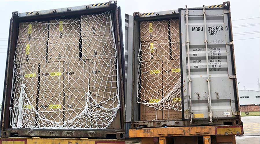 4月首發(fā)！英國(guó)客戶(hù)Argos滾筒衣服烘干機(jī)完成裝柜發(fā)貨