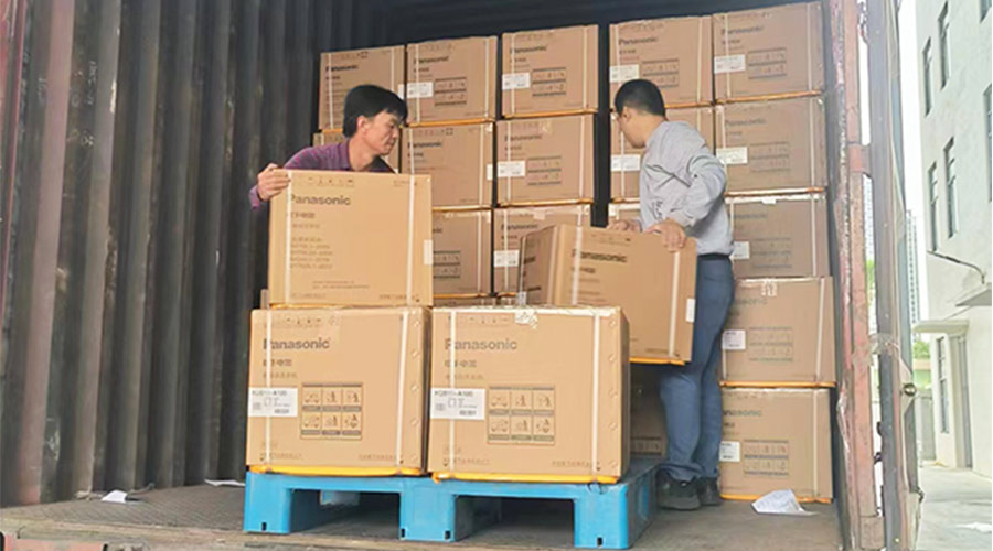 發(fā)貨抓速度！金環(huán)電器第一時(shí)間完成松下滾筒干衣機(jī)發(fā)貨