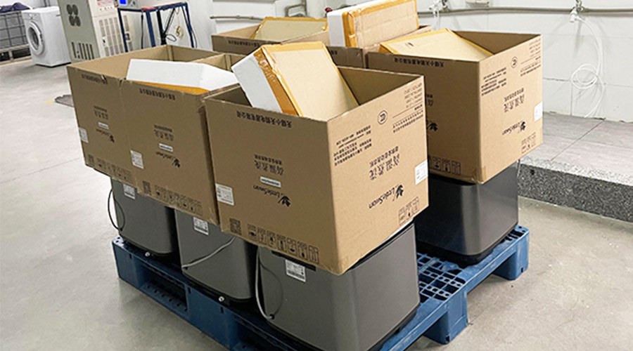 高質(zhì)量 低返工率！順利完成客戶迷你洗衣機(jī)驗(yàn)貨