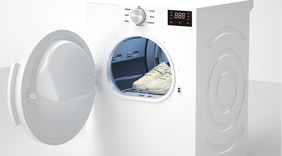 小型熱泵滾筒衣服烘干機(jī)受用戶青睞！其產(chǎn)品尺寸是多少